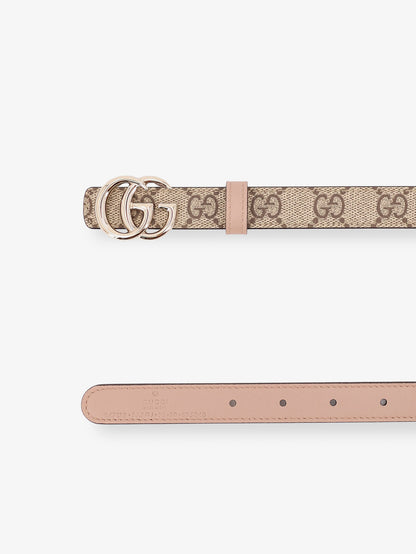 Coated canvas reversible belt with GG logo thumbnail