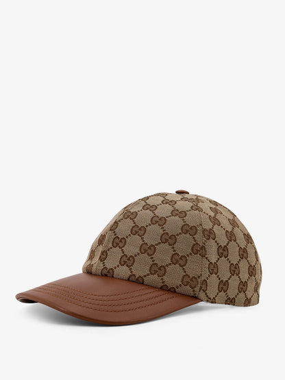 GG Supreme Fabric and leathr hat thumbnail