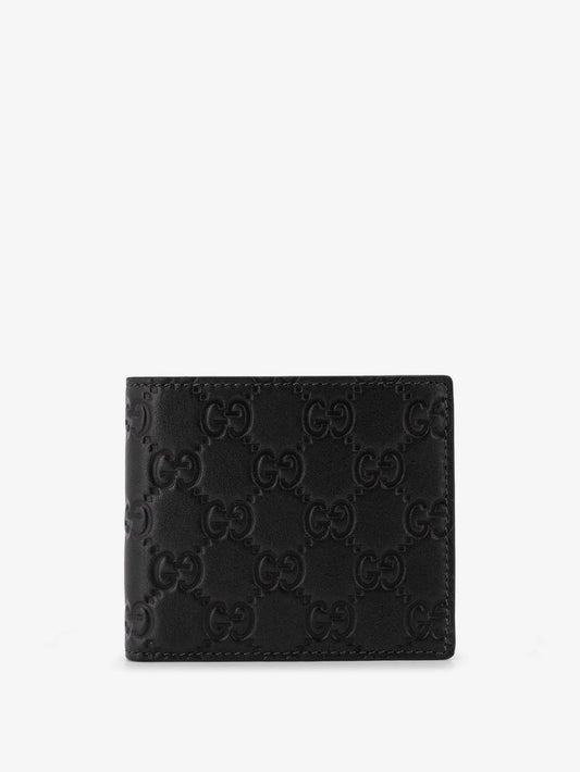 GG Emblem leather wallet with embossed GG logo