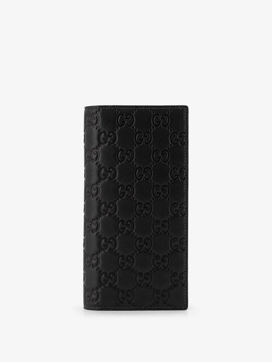 GG Emblem leather wallet with embossed GG motif