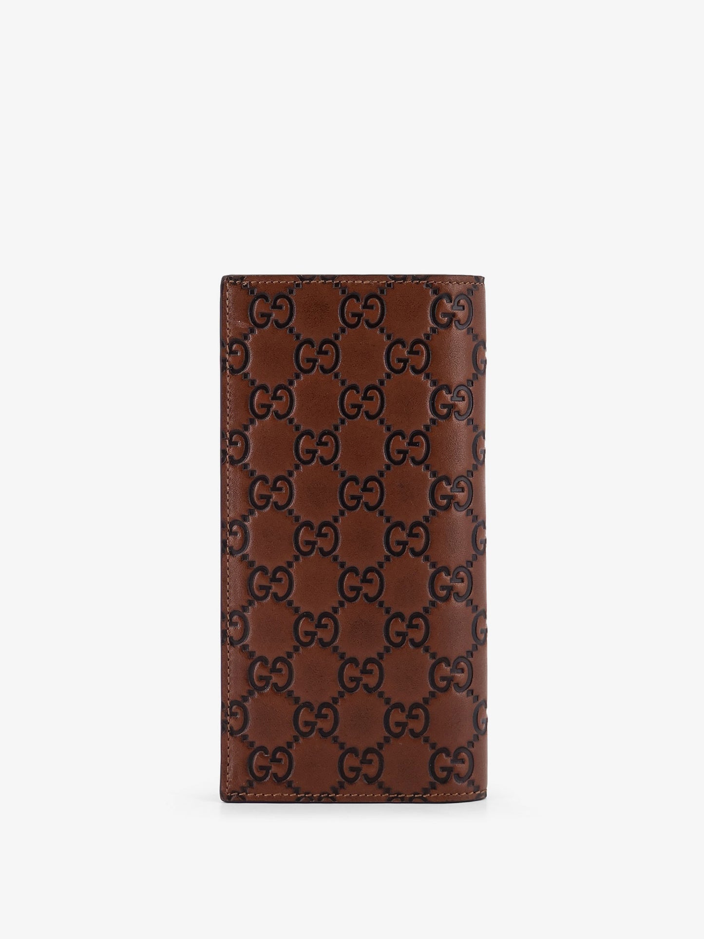 GG Emblem leather wallet with embossed GG motif