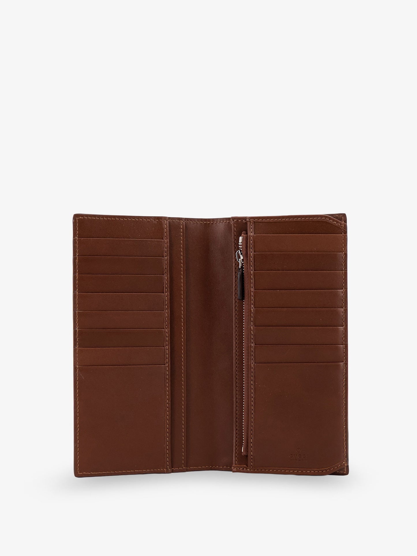 GG Emblem leather wallet with embossed GG motif