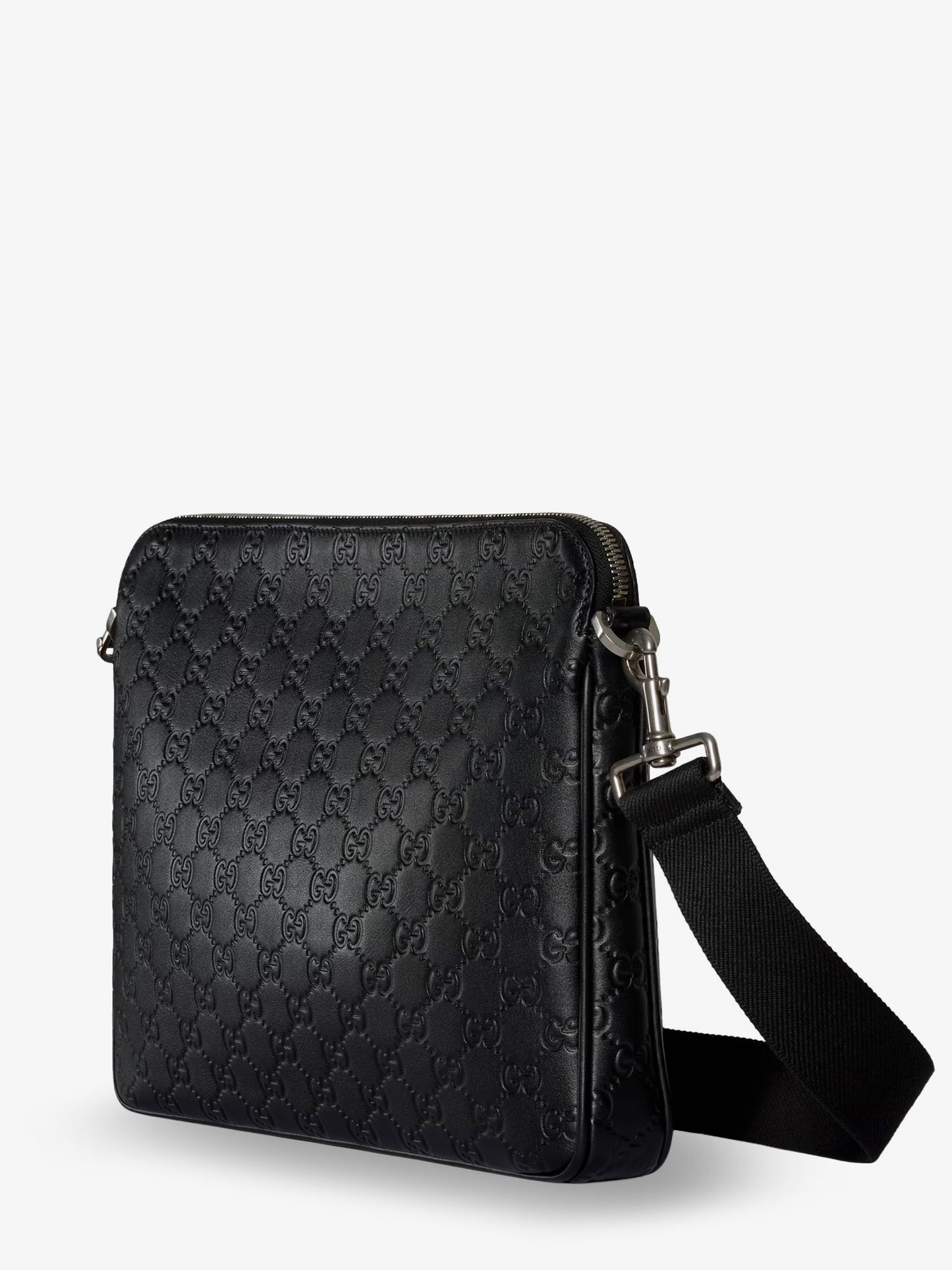 GG Emblem leather crossbody bag