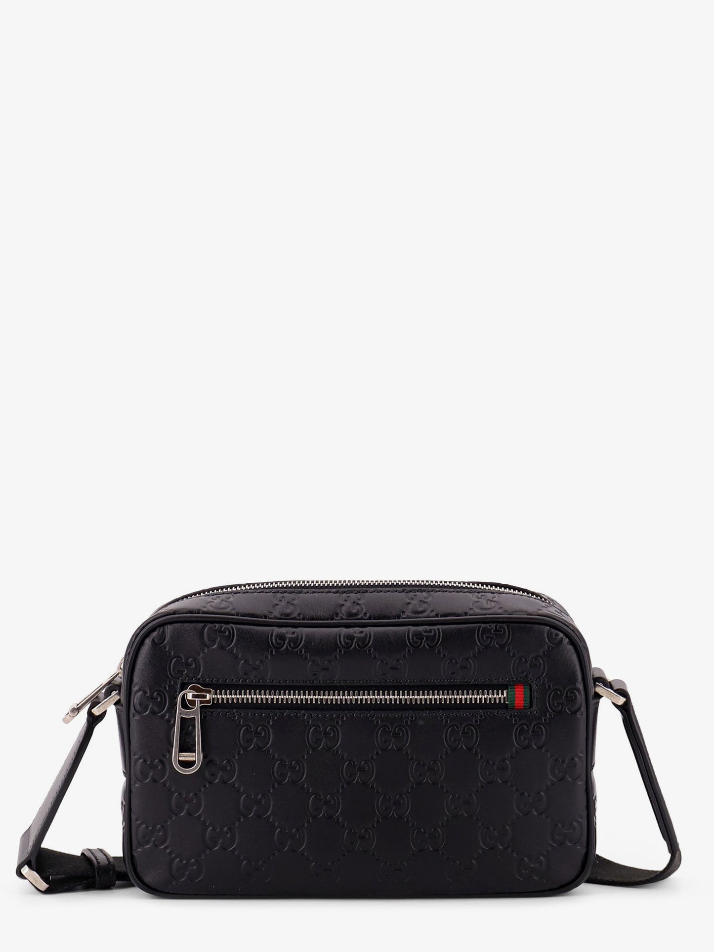 GG Emblem leather crossbody bag