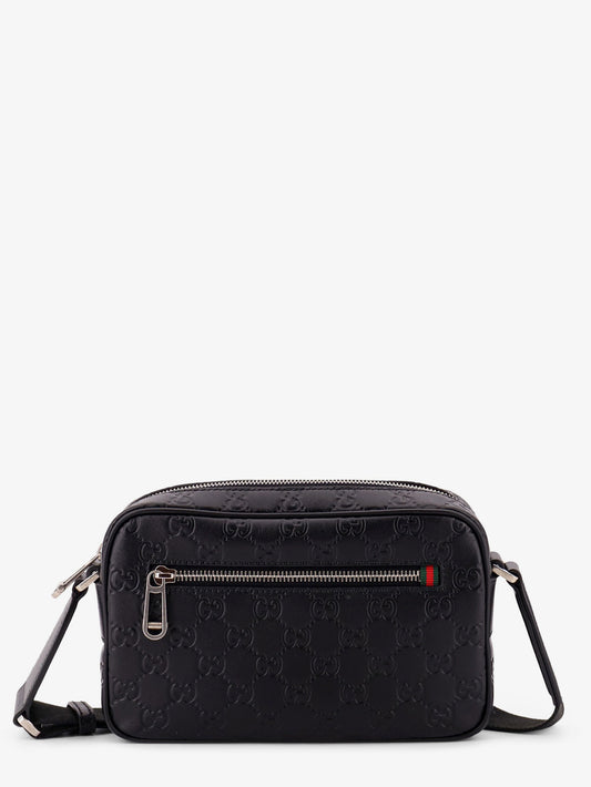 GG Emblem leather crossbody bag