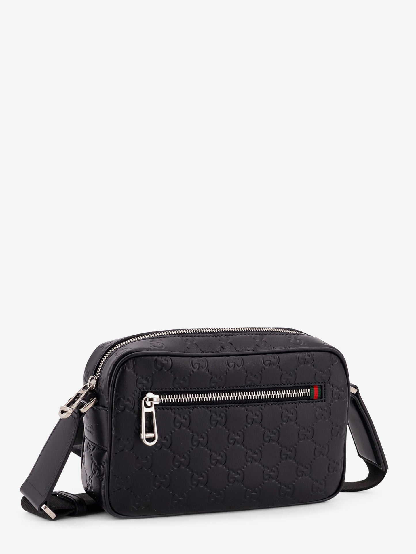 GG Emblem leather crossbody bag