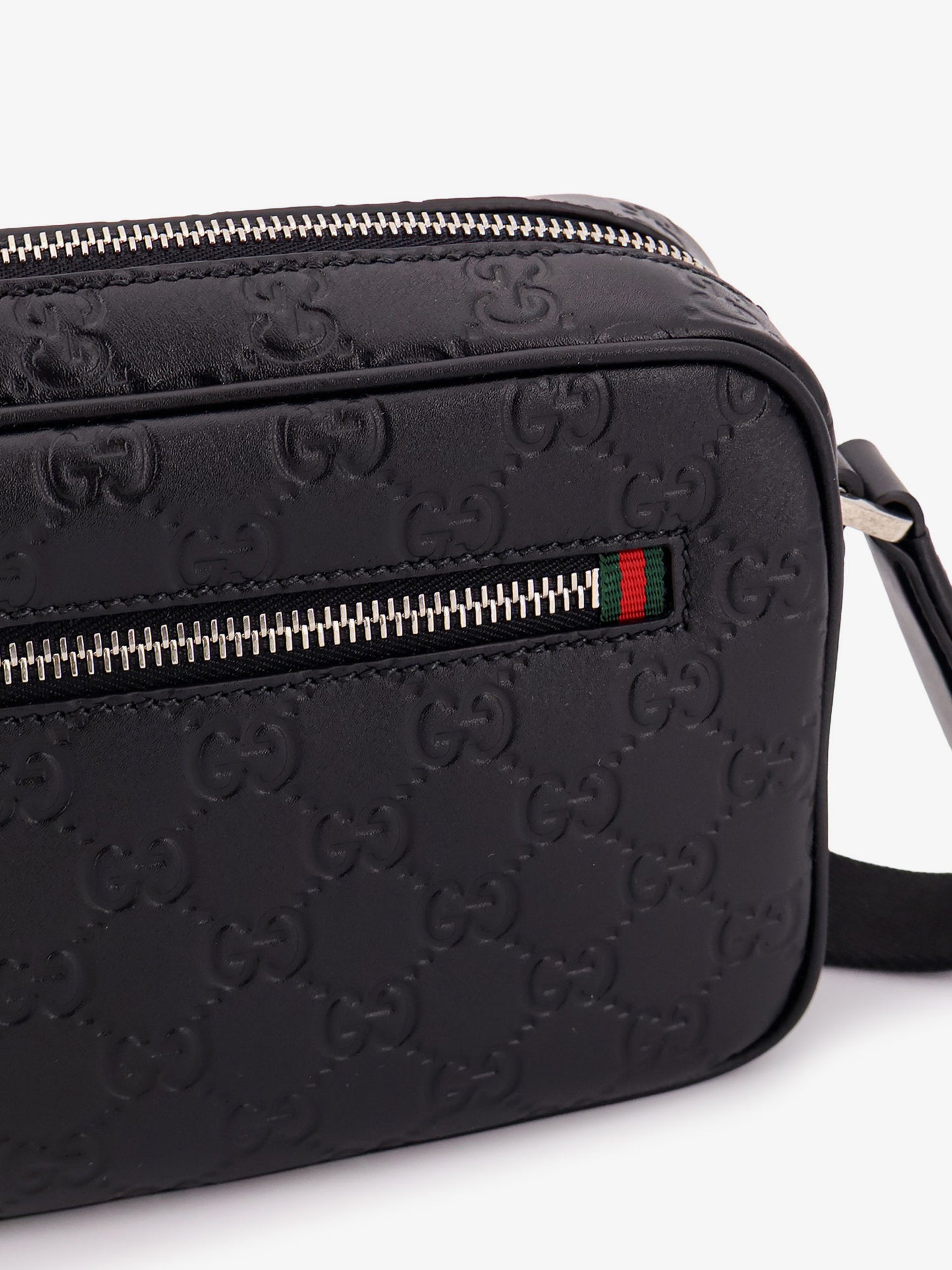 GG Emblem leather crossbody bag