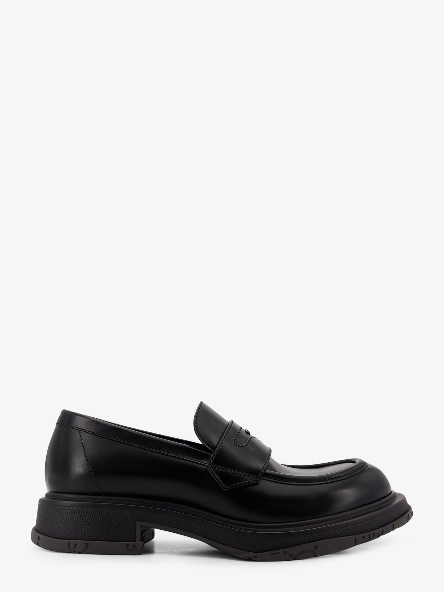 Leather loafers