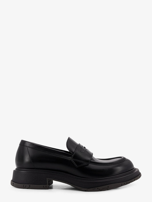 Leather loafers