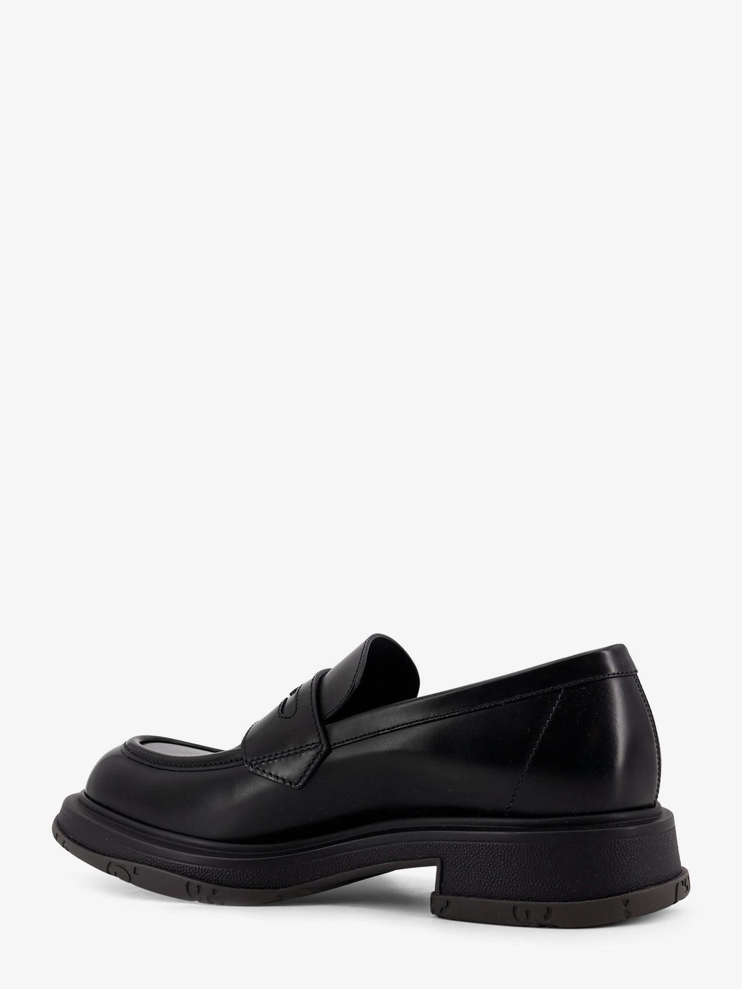 Leather loafers