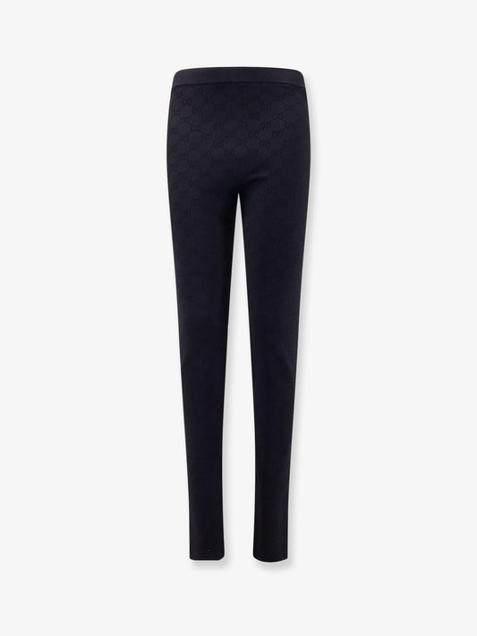 Viscose blend leggings with all-over GG motif