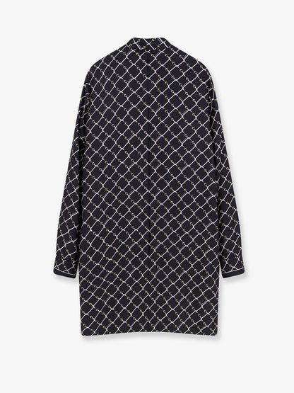 Short silk twill dress thumbnail