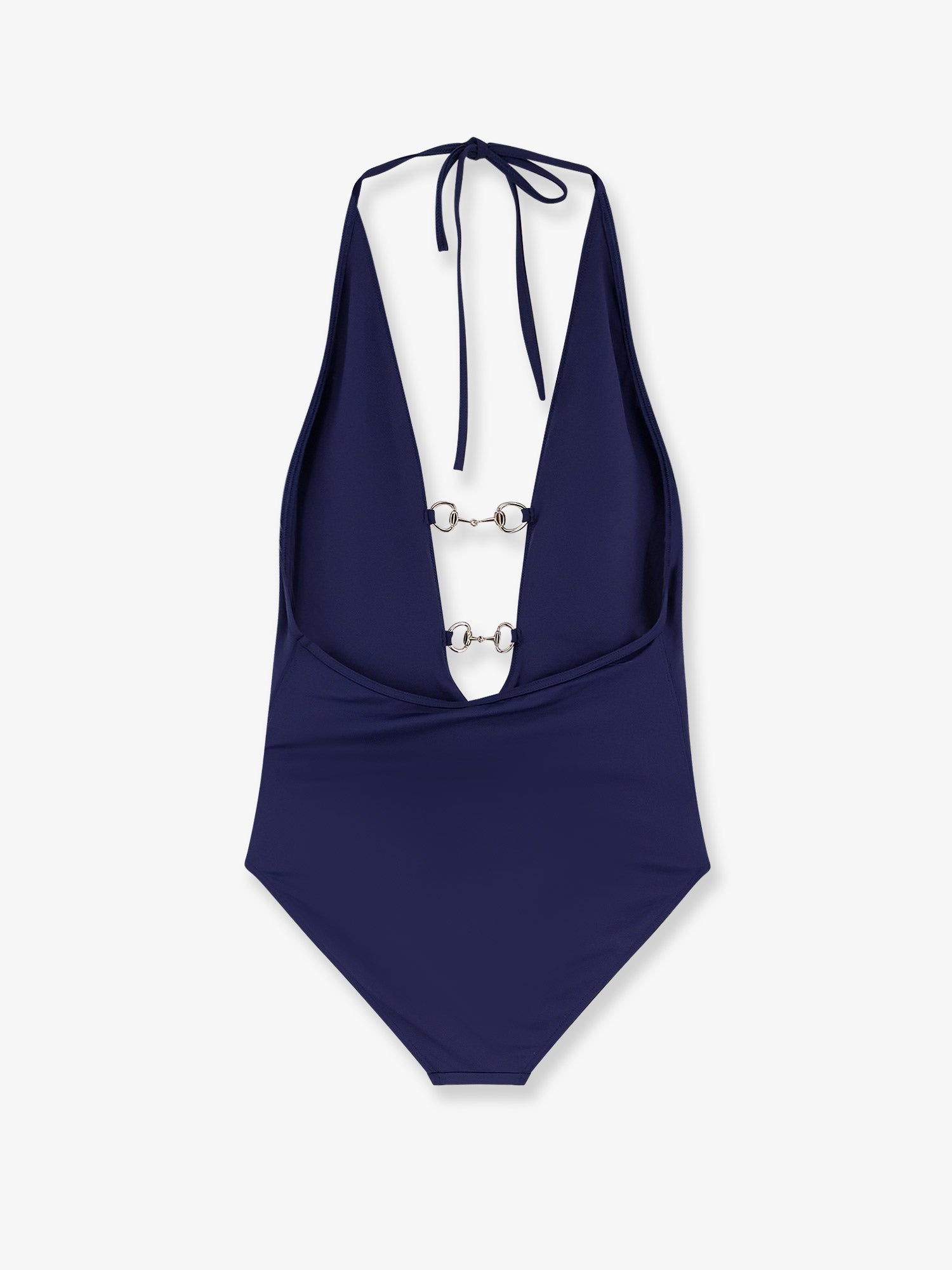 GUCCI ワンピース水着　グッチ　ネイビー One-piece swimsuit with Horsebit details GUCCI - Nugnes1920