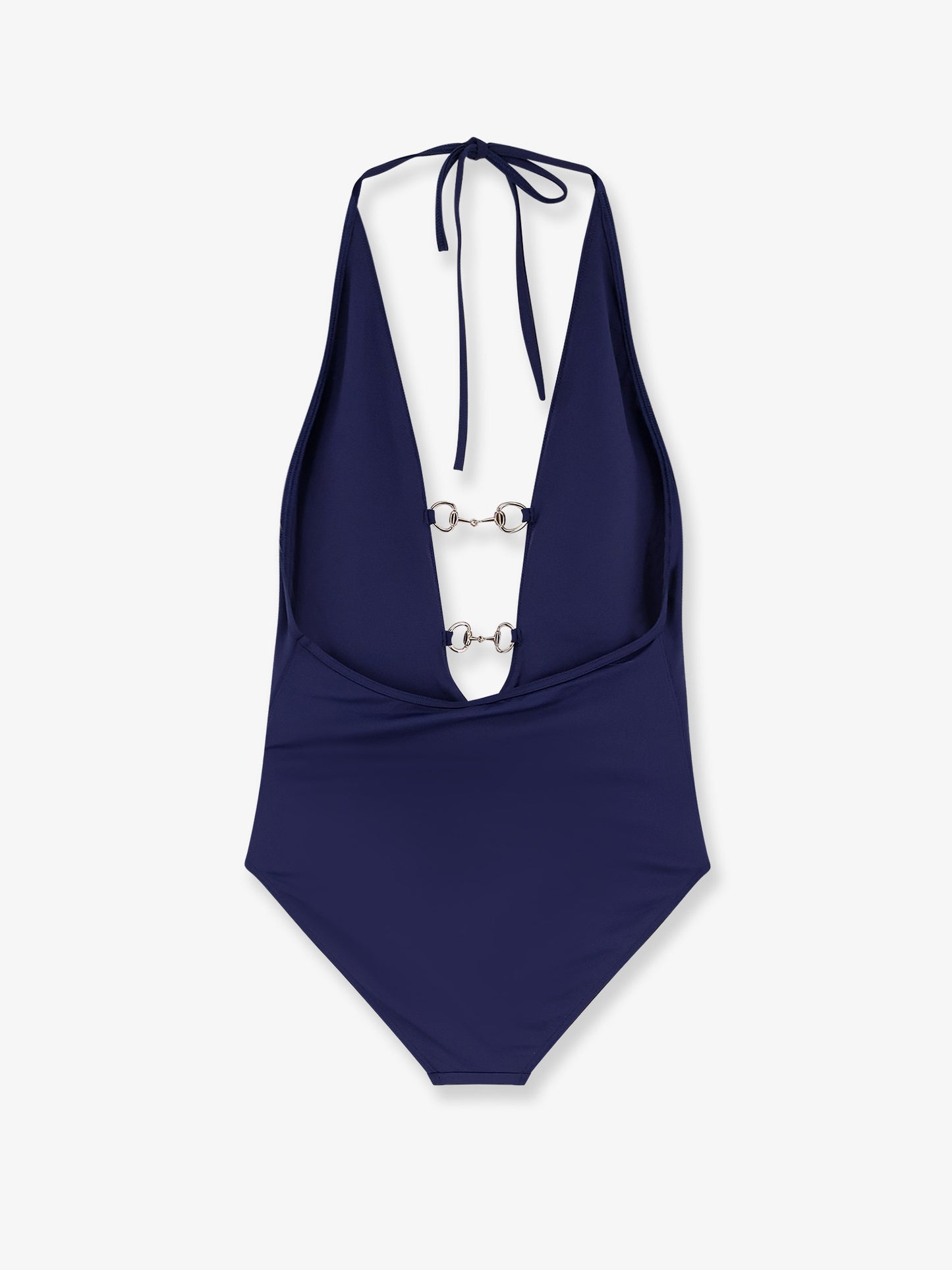 One-piece swimsuit with Horsebit details