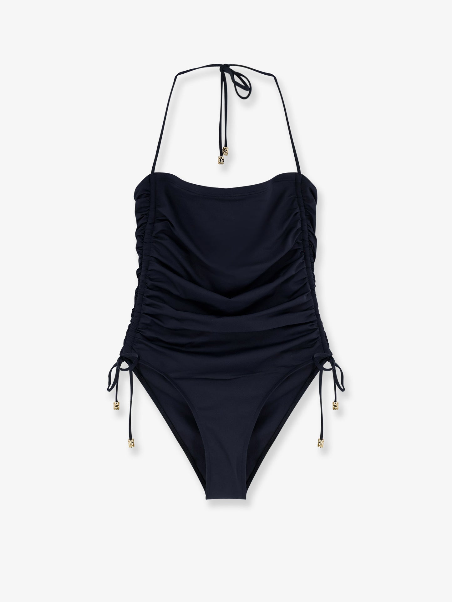 Stretch jersey one-piece swimsuit