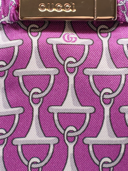 Silk skirt with Horsebit print thumbnail