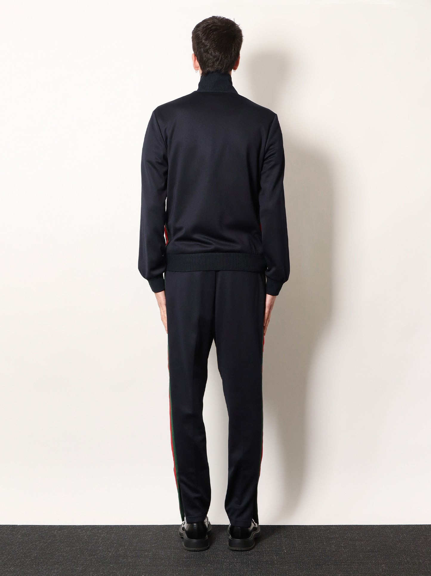 Jersey sweatshirt with lateral Web Band