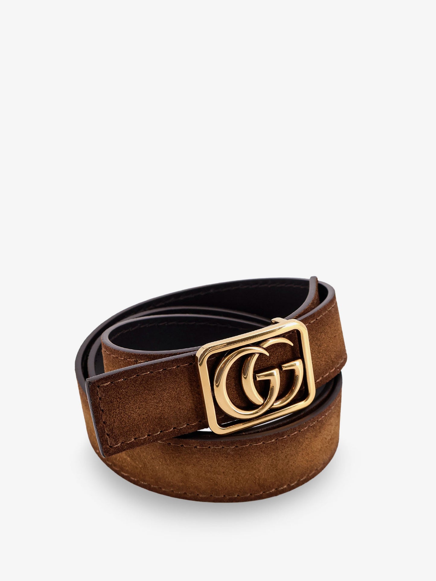 Reversible leather belt