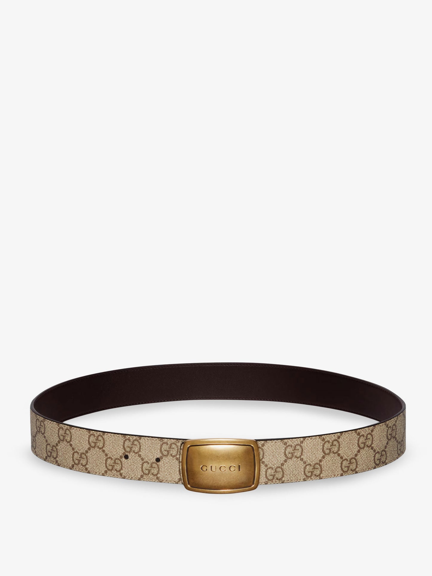 GG coated canvas belt