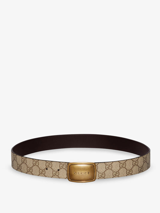 GG coated canvas belt