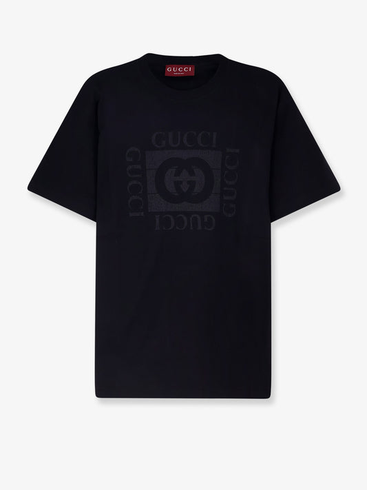 Cotton t-shirt with printed logo on the front