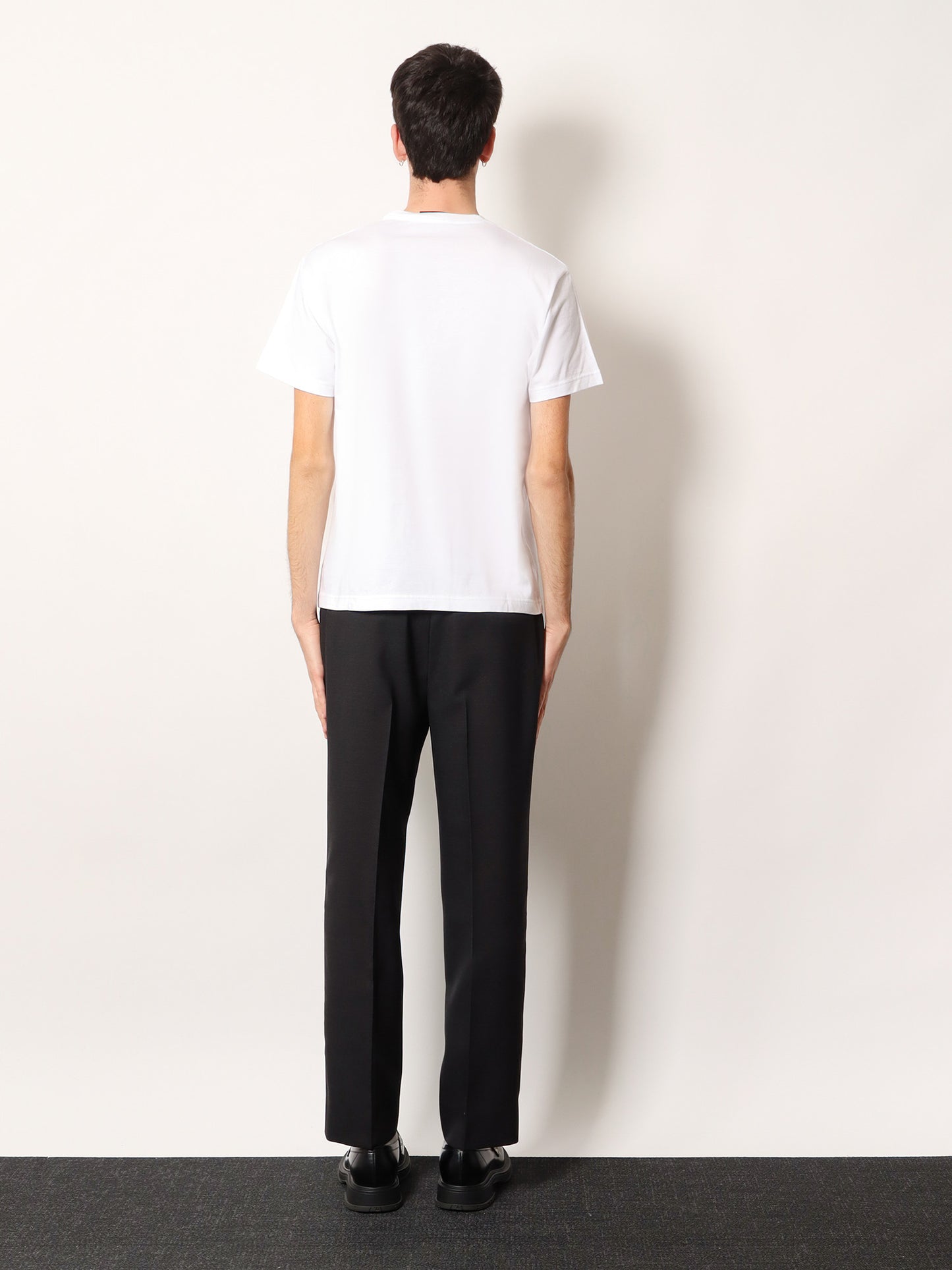 Cotton t-shirt with frontal Web Band