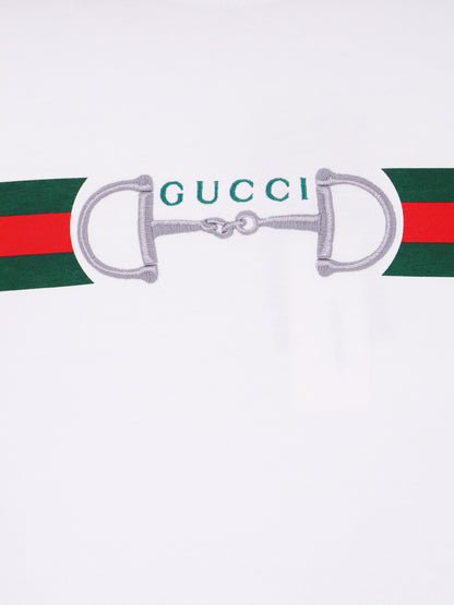 Cotton t-shirt with frontal Web Band thumbnail