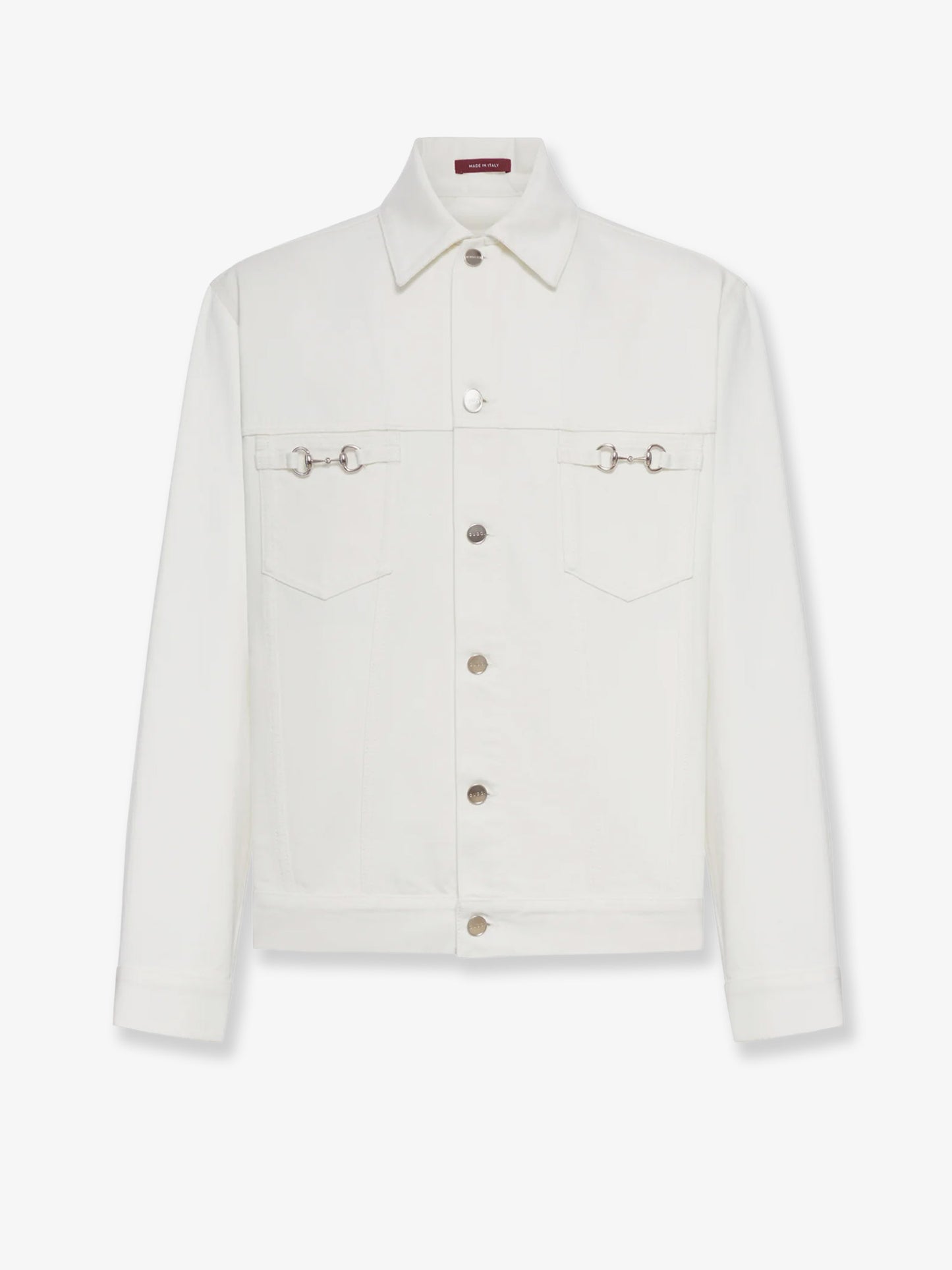 White denim jacket