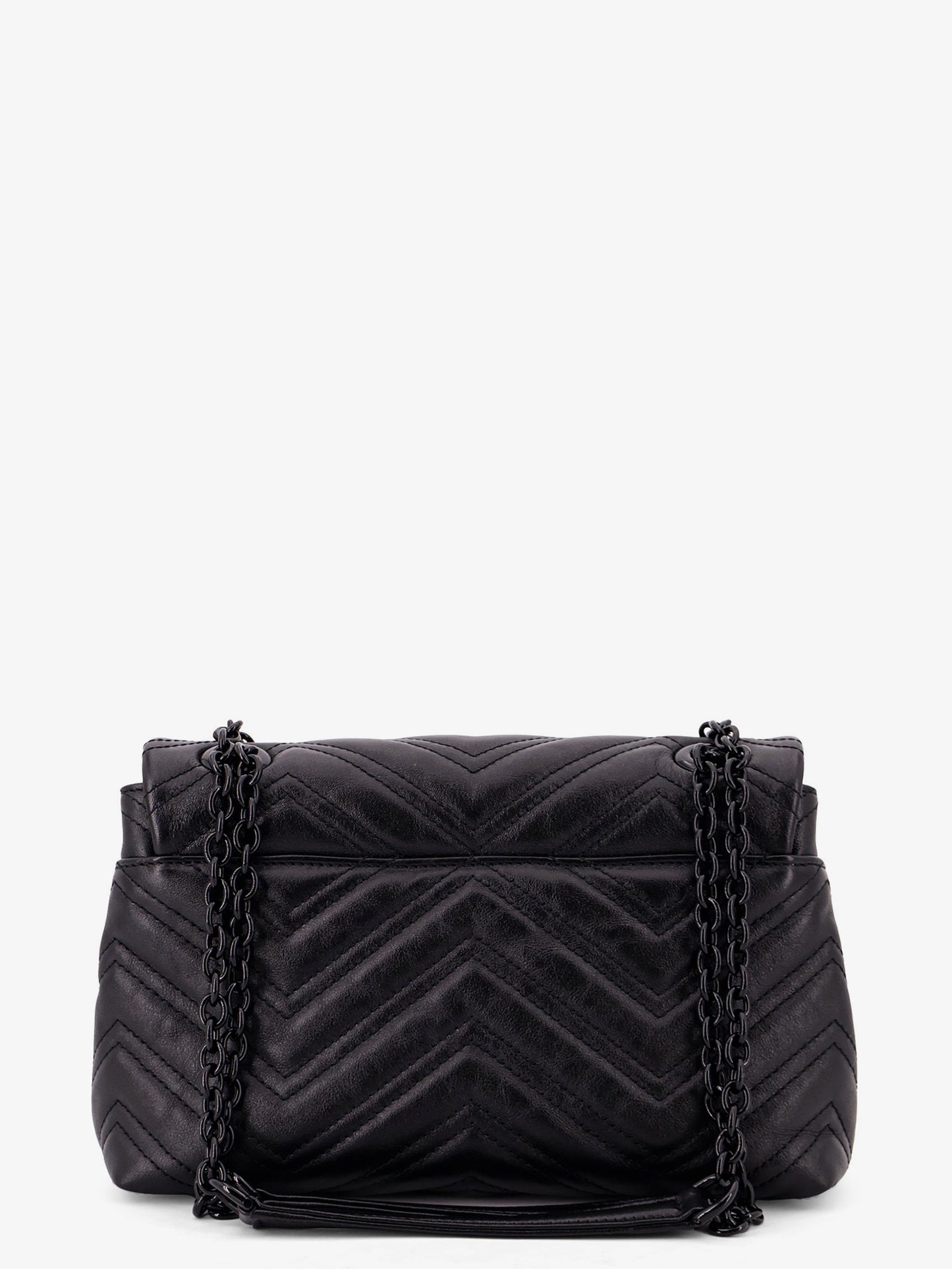 Matelassé leather GG Marmont crossbody bag