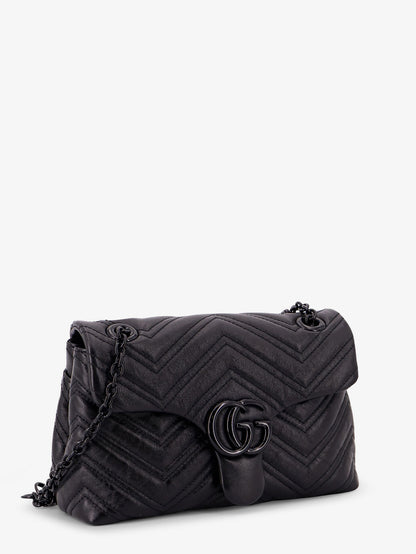 Matelassé leather GG Marmont crossbody bag thumbnail