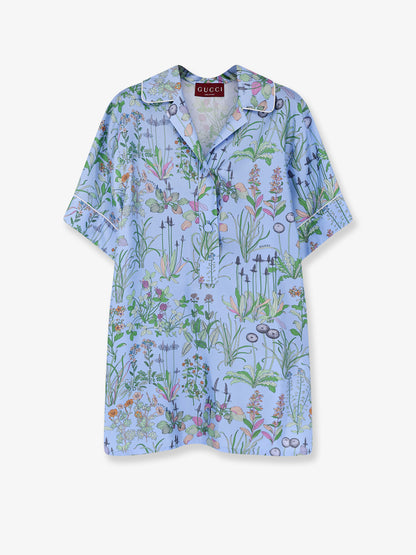 Printed silk shirt thumbnail