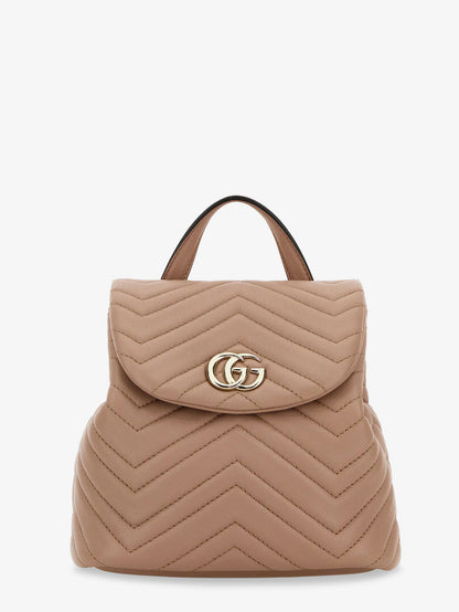 Mini GG Marmont leather backpack thumbnail
