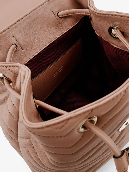 Mini GG Marmont leather backpack thumbnail