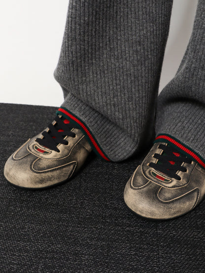 Gucci Shift délavé leather sneakers thumbnail