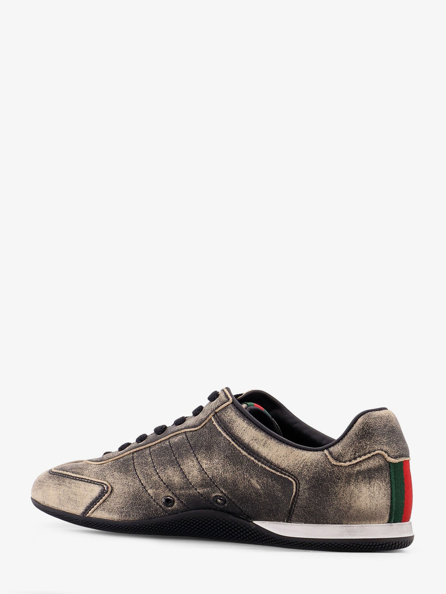 Gucci Shift délavé leather sneakers