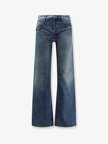 Cotton Jeans with Horsebit thumbnail