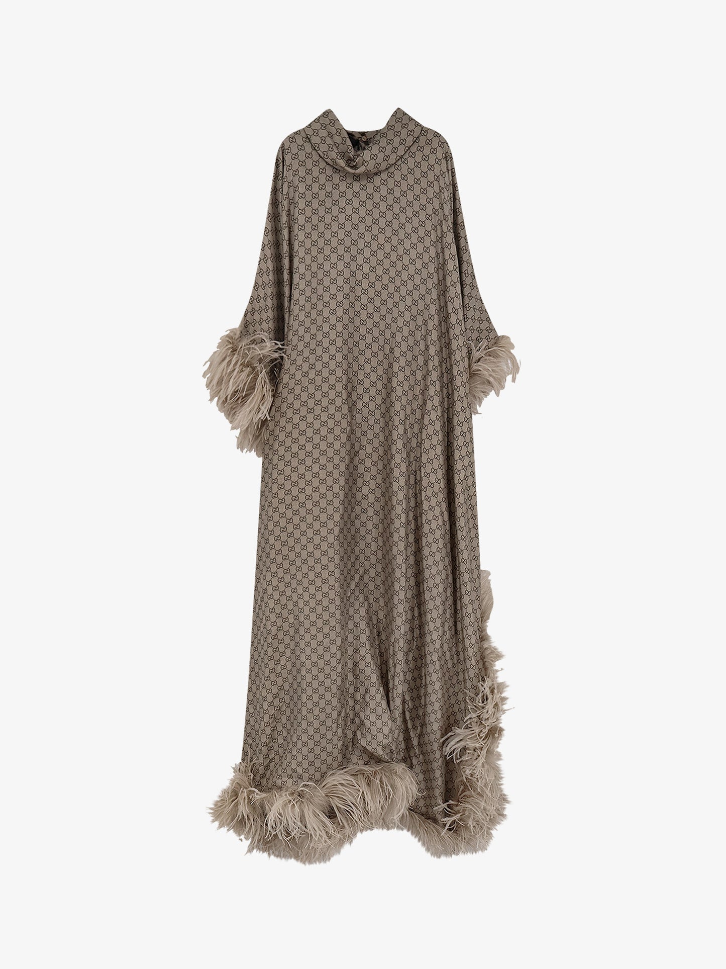 GG silk kaftano dress