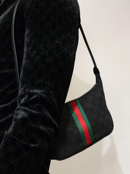 Lunetta GG fabric crossbody bag thumbnail