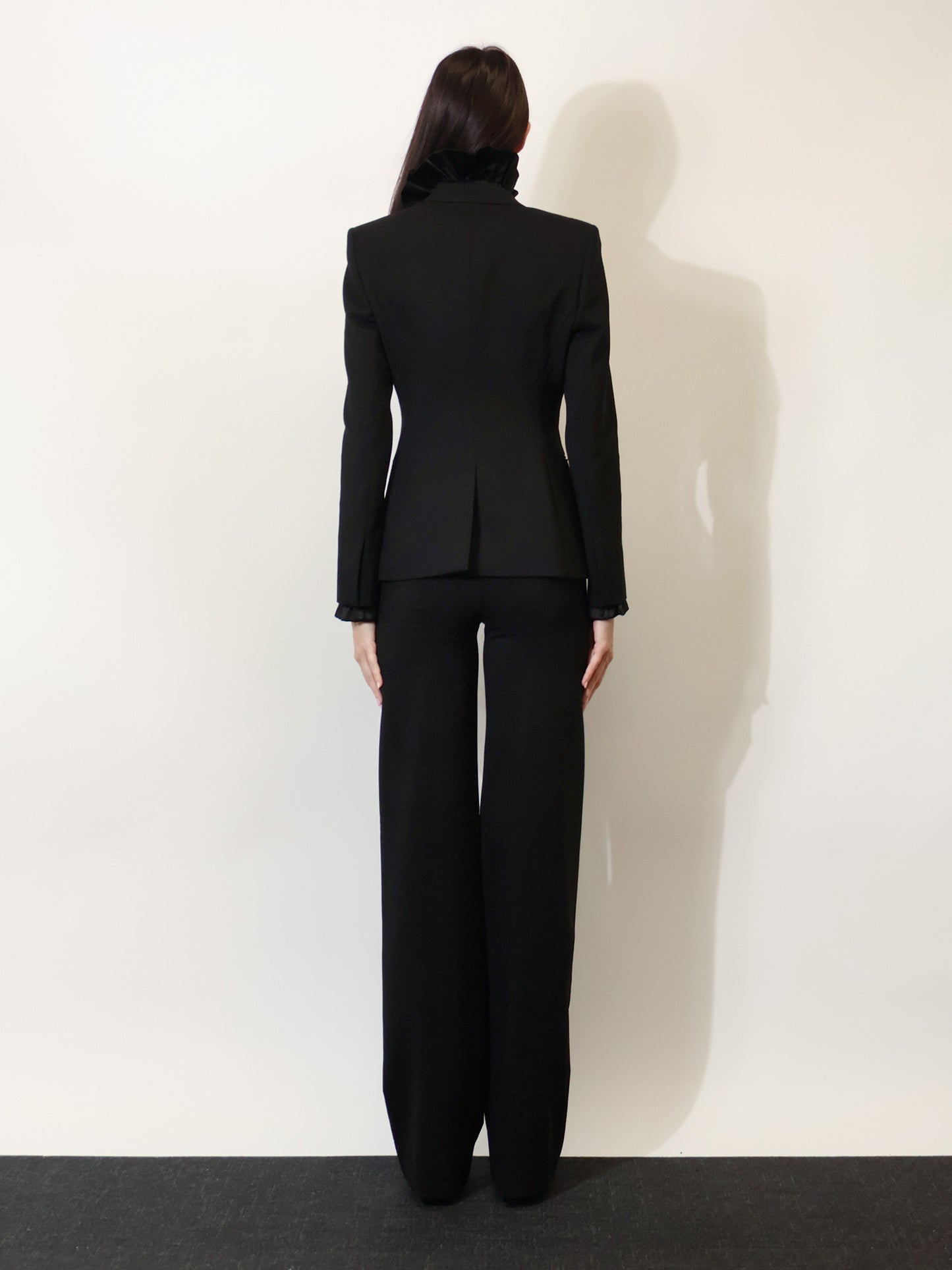 Blazer in lana tecnica