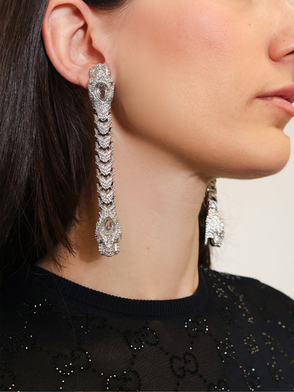 Dionysus earrings with crystals thumbnail