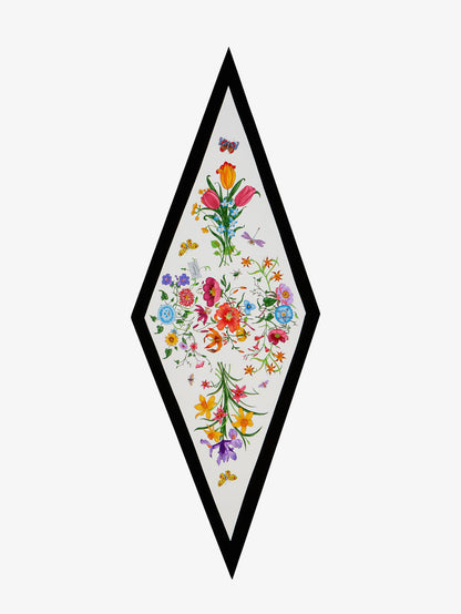 Multicolored silk scarf thumbnail