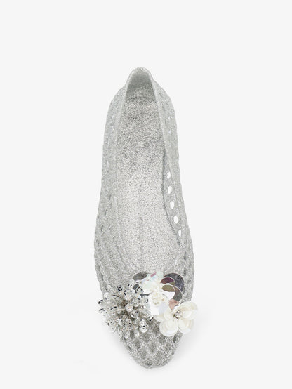 Glitter PVC ballerinas thumbnail