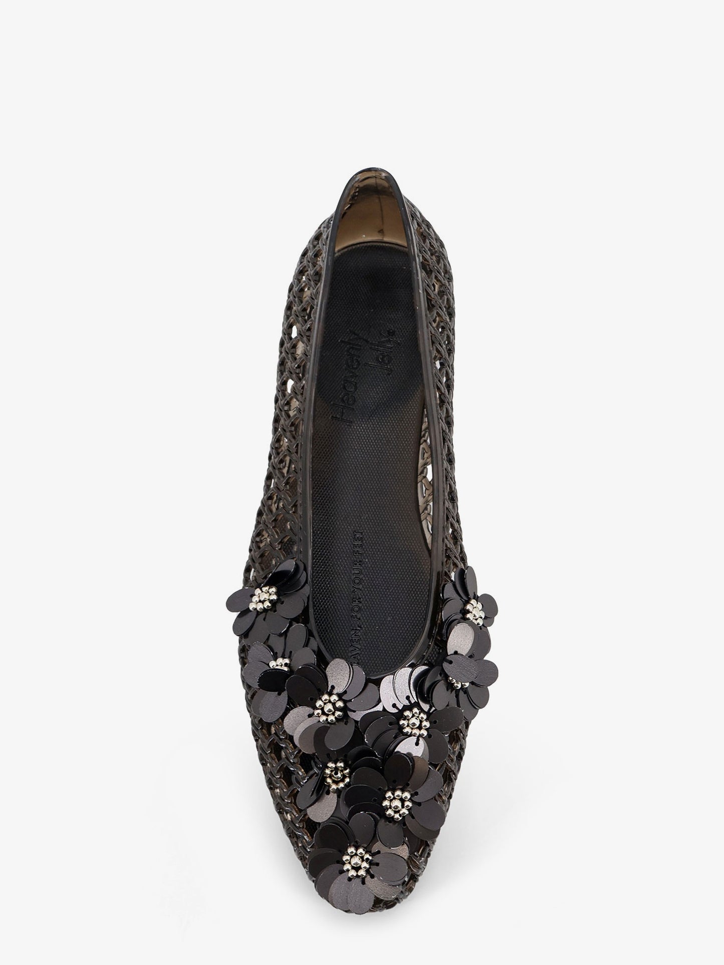 Nova Pvc ballerinas with frontal detail