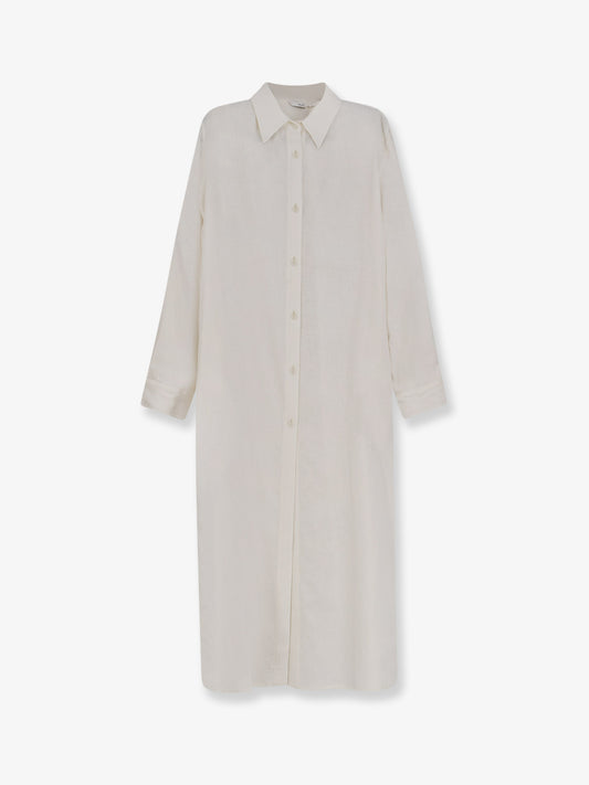 Arigliano linen and viscose chemisier dress