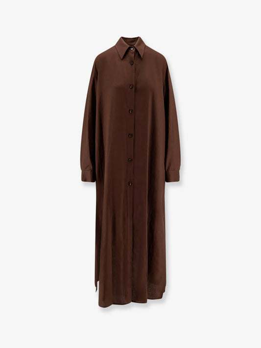 Arigliano linen and viscose chemisier dress