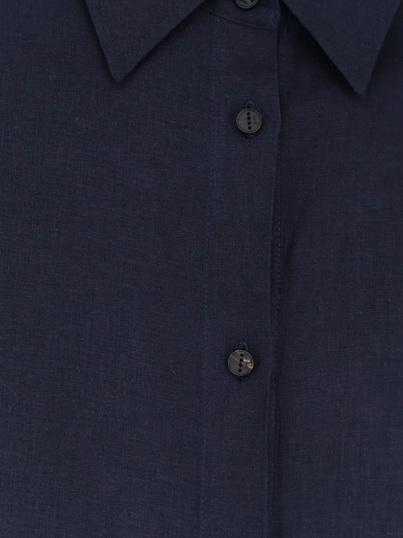 Arigliano linen and viscose chemisier dress