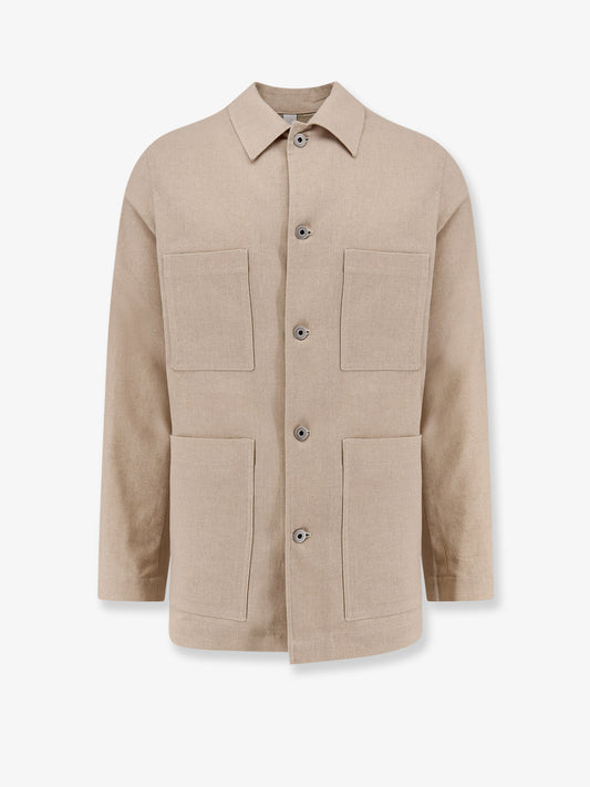Castelluccio cotton and linen jacket