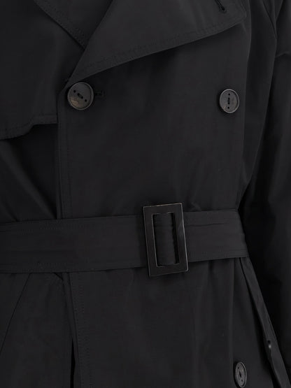 Motolese nylon and cotton trench thumbnail