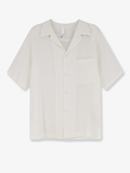Linen and viscose blend shirt thumbnail