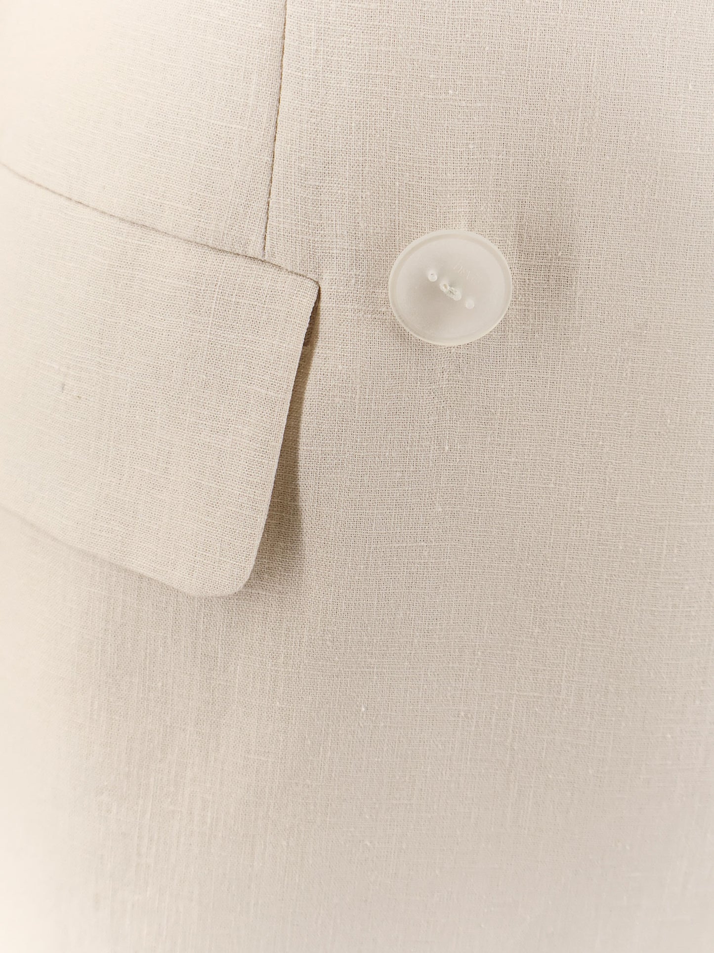 Rocchetta linen and viscose suit